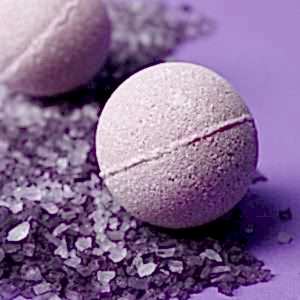 Lavender bath bomb